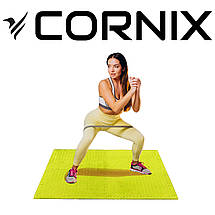 Мат-пазл (ластівчин хвіст) Cornix Mat Puzzle EVA 120 x 120 x 1 см XR-0236 Yellow Poland, фото 4