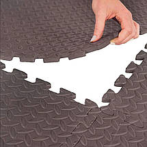 Мат-пазл (ластівчин хвіст) Cornix Mat Puzzle EVA 120 x 120 x 1 см XR-0238 Braun Poland, фото 5
