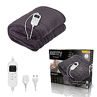 Електрична ковдра - електроковдра - плед Camry CR 7418 з таймером та регулятором температури