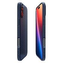 Чохол Spigen для iPhone 16 - Liquid Air, Navy Blue (ACS08195), фото 5