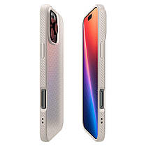 Чохол Spigen для iPhone 16 Pro - Liquid Air, Natural Titanium (ACS08120), фото 5