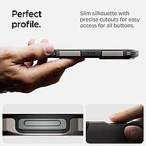 Чохол Spigen для iPhone 16 Pro Max - Tough Armor AI (MagFit), Gunmetal (ACS08012), фото 5