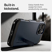 Чохол Spigen для iPhone 16 Pro Max - Tough Armor AI (MagFit), Metal Slate (ACS08014), фото 4