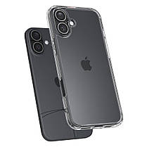 Чохол Spigen для iPhone 16 - Ultra Hybrid, Crystal Clear (ACS08197), фото 3