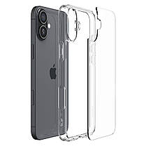 Чохол Spigen для iPhone 16 - Ultra Hybrid, Crystal Clear (ACS08197), фото 5