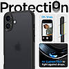 Чохол Spigen для iPhone 16 - Ultra Hybrid, Frost Black (ACS08200), фото 9
