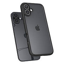 Чохол Spigen для iPhone 16 - Ultra Hybrid, Matte Black (ACS08201), фото 3