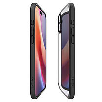 Чохол Spigen для iPhone 16 - Ultra Hybrid, Matte Black (ACS08201), фото 4