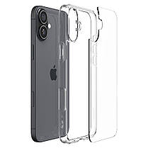 Чохол Spigen для iPhone 16 Plus - Ultra Hybrid, Crystal Clear (ACS08069), фото 5