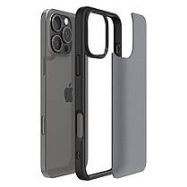 Чохол Spigen для iPhone 16 Pro - Ultra Hybrid, Frost Black (ACS08124), фото 4