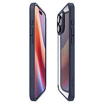 Чохол Spigen для iPhone 16 Pro Max - Ultra Hybrid, Navy Blue (ACS07997), фото 5