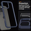 Чохол Spigen для iPhone 16 Pro - Ultra Hybrid, Navy Blue (ACS08126), фото 8