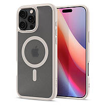 Чохол Spigen для iPhone 16 Pro Max - Ultra Hybrid MagFit, Frost Natural Titanium (ACS08382), фото 3