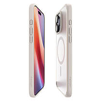 Чохол Spigen для iPhone 16 Pro Max - Ultra Hybrid MagFit, Frost Natural Titanium (ACS08382), фото 5