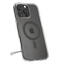 Чохол Spigen для iPhone 16 Pro Max - Ultra Hybrid MagFit, Graphite (ACS07999), фото 5
