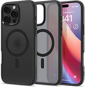 Чохол Spigen для iPhone 16 Pro Max - Ultra Hybrid MagFit, Frost Black (ACS08003)