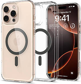 Чохол Spigen для iPhone 16 Pro Max - Ultra Hybrid MagFit, Graphite (ACS07999)