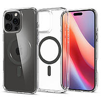 Чохол Spigen для iPhone 16 Pro Max - Ultra Hybrid MagFit, Graphite (ACS07999), фото 3