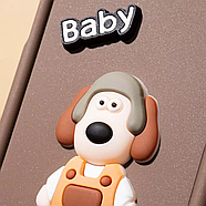 Чохол Pretty Things Case для Xiaomi Redmi 13C 4G/Poco C65 Brown/Rabbit, фото 6