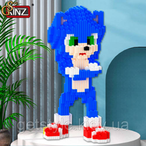 (Поврежденне паковання) Конструктор Сонік Sonic Blocks 21 см