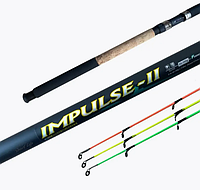Фідерна вудка KAIDA IMPULSE 3,60 м тест 60-160 г + 3 вершинки