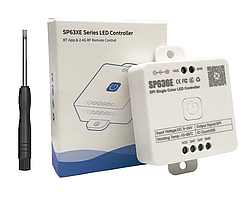 Smart Bluetooth контролер LEDTech SP636e RUN DC 5-24V. Для одноколірної адресної стрічки біжуча хвиля