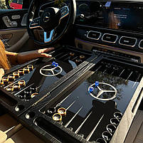 Нарди дерев'яні зі склом "MERCEDES-BENZ", 50×24×6см, фото 10