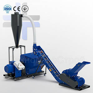 Комплекс подрібнення деревени у тирсу ZUBR-30 + CHOPPER 1000