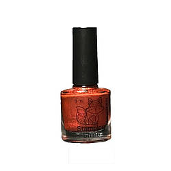 Перламутровий лак для стемпінгу SAGA Professional Stamping paint Shine #8, 8 мл