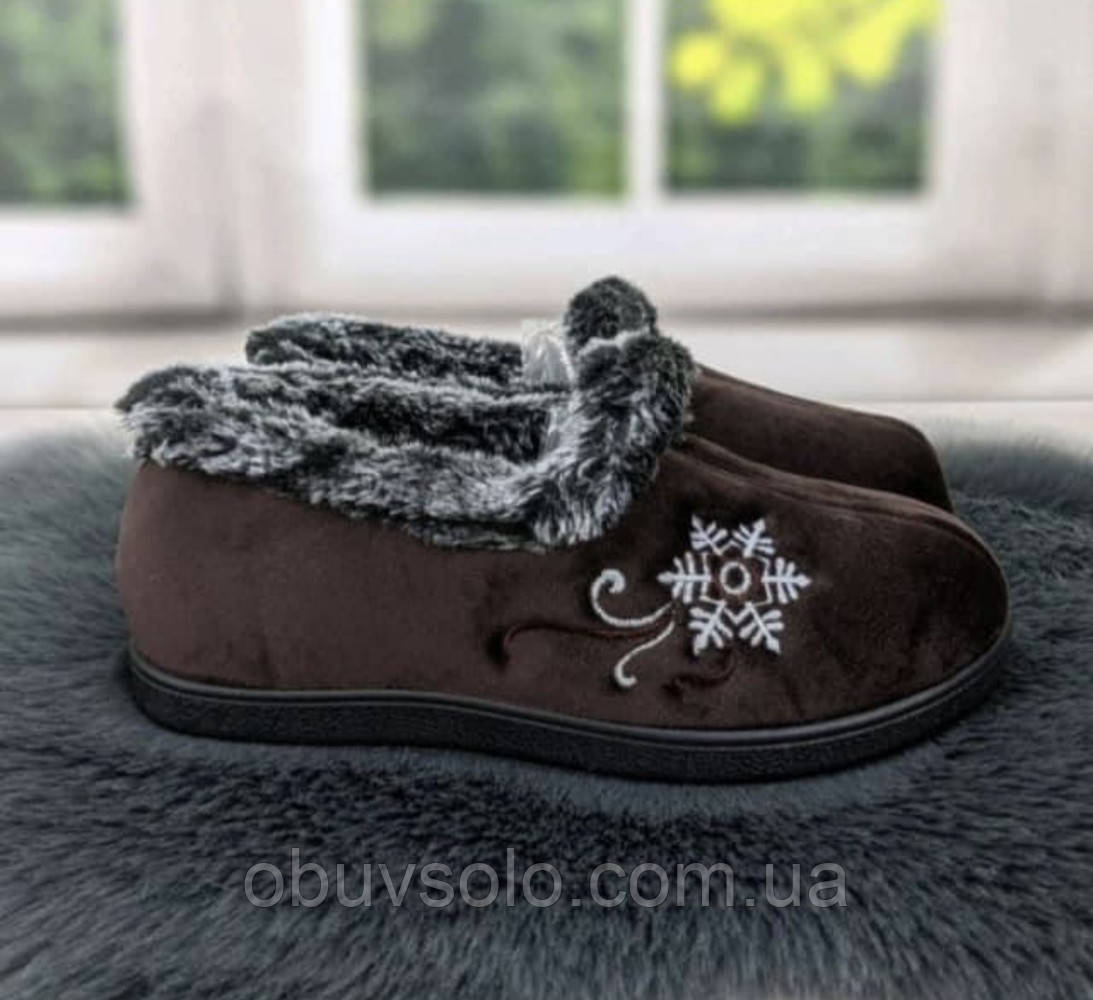 Капці теплі жіночі SV, фото 1
