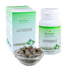 Артишок таблетки для печінки, гепатит, холецистит, холестерин, 90 шт