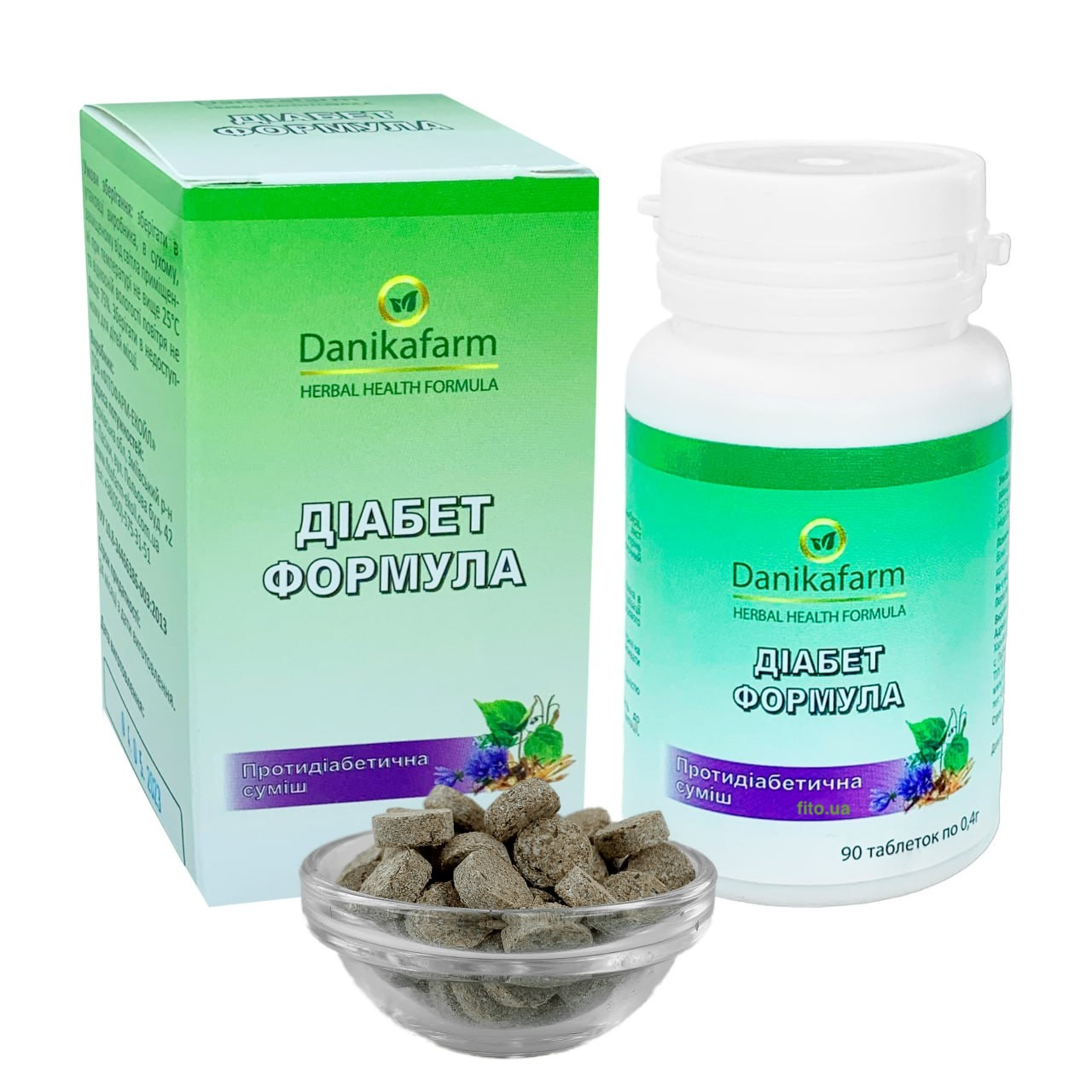 Бад від діабету Діабет формула таблетки 90 шт, фото 1