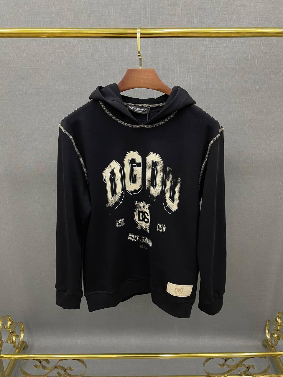 Чоловіча кофта худі Dolce&Gabbana CK8538 чорна
