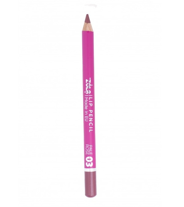 Олівець для губ ZOLA Lip Pencil - 03 Pale Rose, фото 1