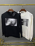 Чоловіча кофта світшот Balmain CK8535 біла, фото 4