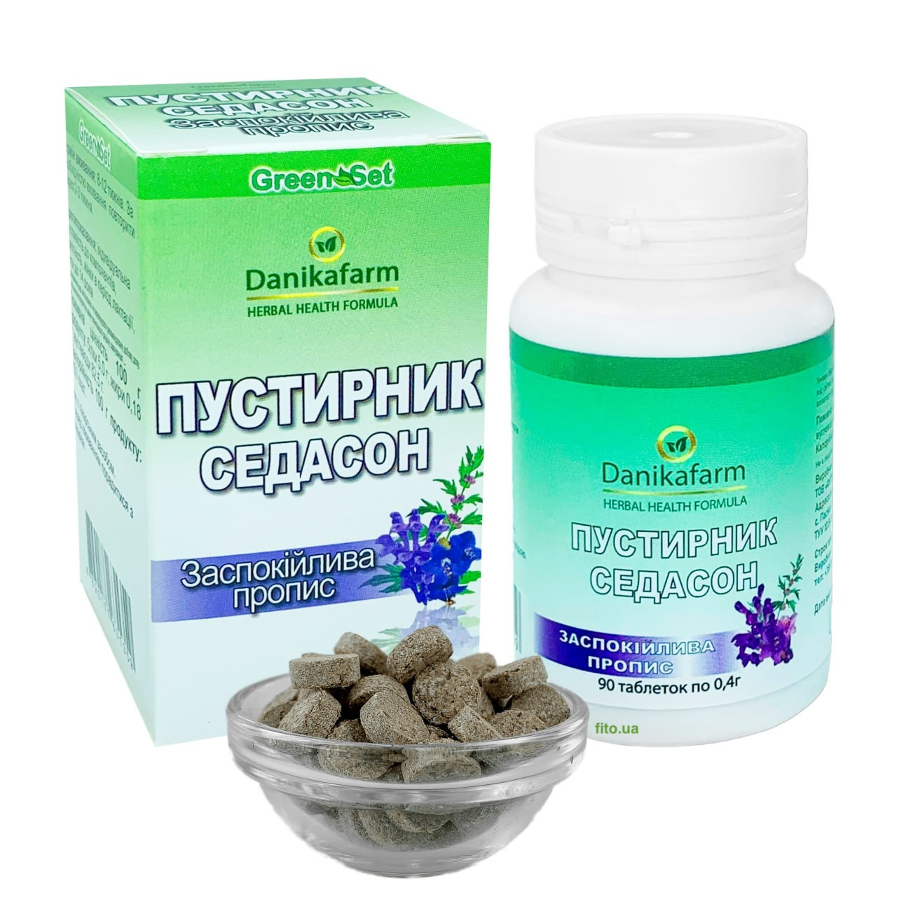 Пустирник седасон пігулки 90 шт по 0.4 г, фото 1