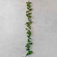 Декоративна штучна гірлянда "Зелена гайка" 175 см