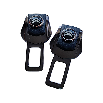 Заглушки ременів безпеки нікель,Citroen