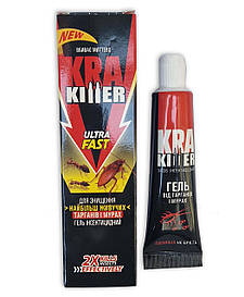 Гель від тарганів та мурах KRA Killer в тубі 30мл