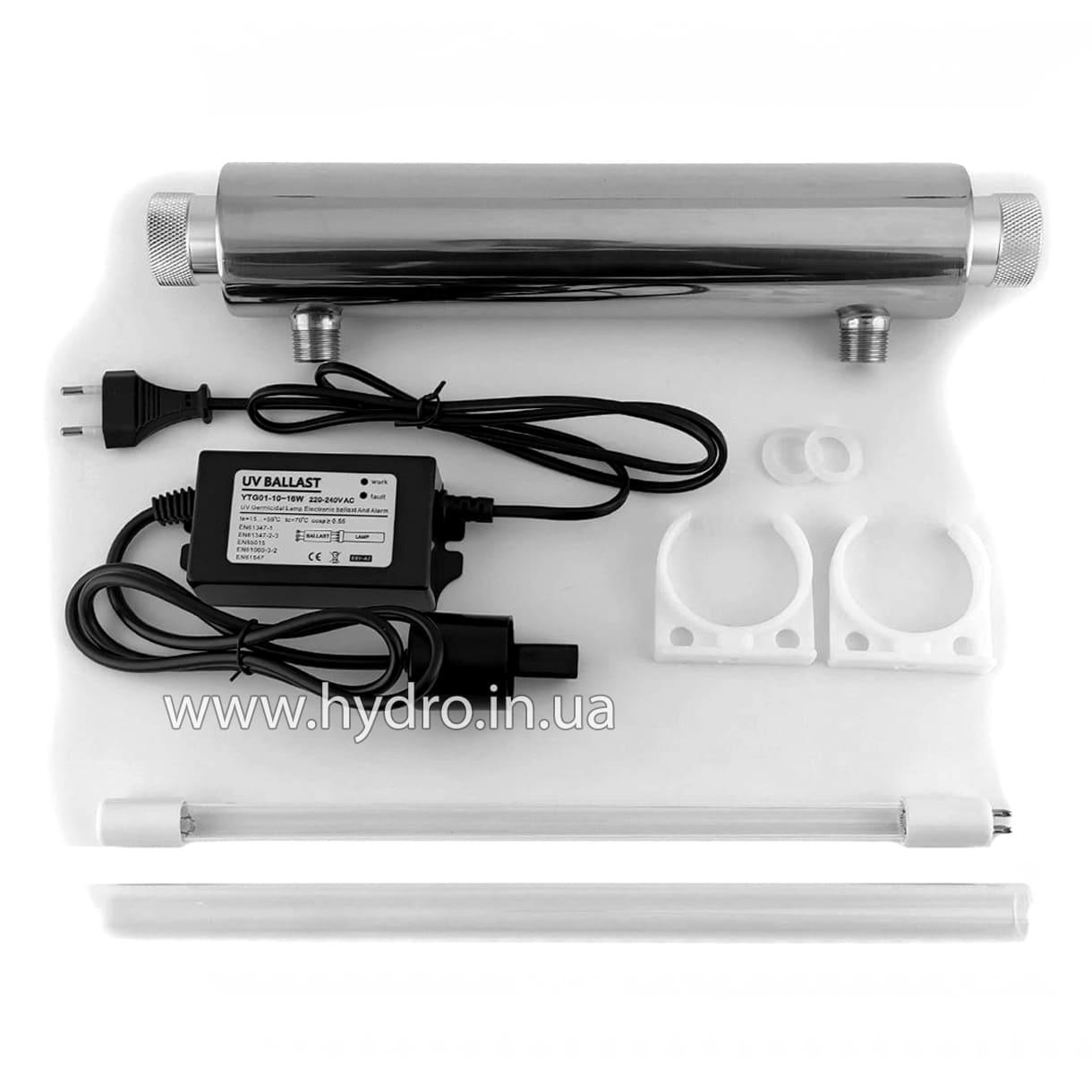 Ультрафіолетова лампа UV-16W (16 Вт, 0,5 куб/година)