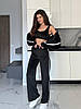 Жіночий костюм трійка велюр, фото 4