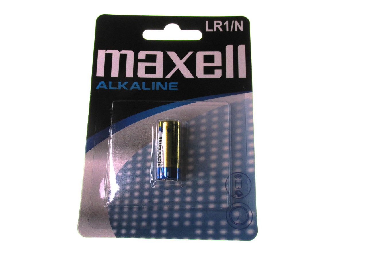 Батарейка Maxell LR1/E90 лужна 1.5V для пультів, упаковка 10 шт