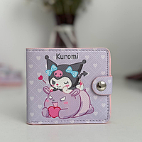 Милий дитячий гаманець hello kitty рожевий на подарунок kuromi
