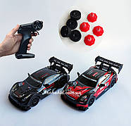 Машинка для дріфту на радіокеруванні Nissan GT-R 4WD дрифт машина 2 Швидкості Світло Неонове підсвічування