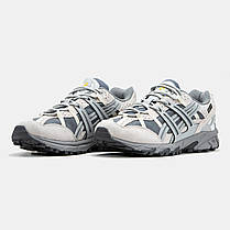 Зимові Чоловічі Кросівки Asics Gel-Sonoma 15-50 Gore-Tex / Асікс Гел-Сонома 15-50 Гор Текс Сірі з Бежевим, фото 5