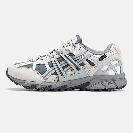 Зимові Чоловічі Кросівки Asics Gel-Sonoma 15-50 Gore-Tex / Асікс Гел-Сонома 15-50 Гор Текс Сірі з Бежевим, фото 1