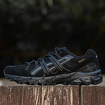 Зимові Чоловічі Кросівки Asics Gel-Sonoma 15-50 Gore-Tex Black / Асікс Гел-Сонома 15-50 Гор Текс Чорні, фото 5
