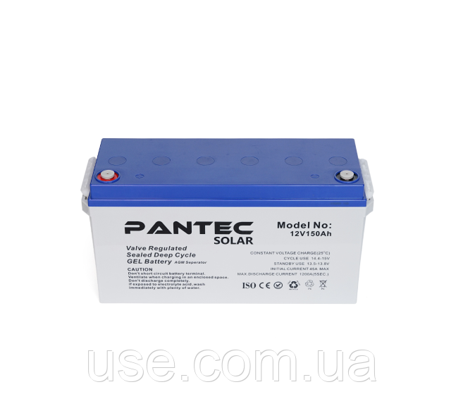 Гелевий акумулятор 12в /150 А*год, 12V, 150 Ah, а*год, Ah, AH, Ампер-годин, 12 Вольт, В, акб, стаціонарний, Gel
