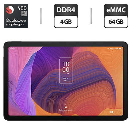 Новий планшет TCL Tab Pro 9198S / 10.4" (2000x1200) IPS / Qualcomm Snapdragon 480 (8 ядер по 1.8 - 2.0) / 4 GB DDR4 / 64 GB eMMC/, фото 1
