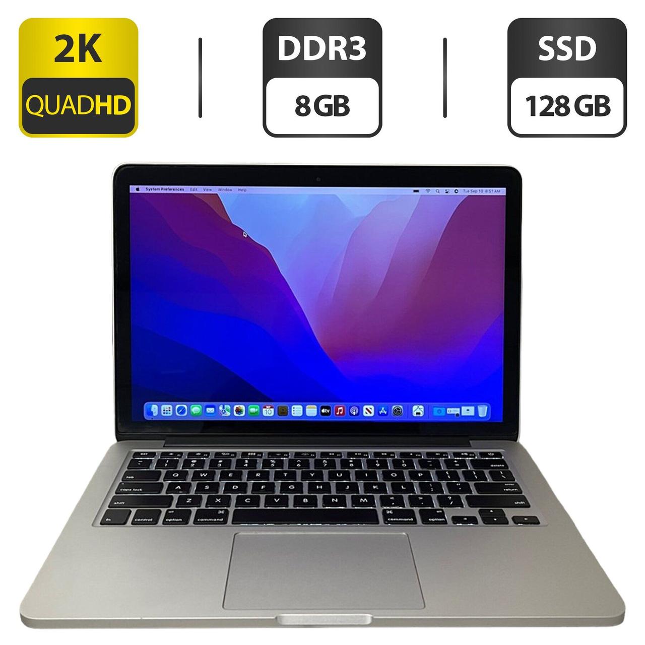 Ультрабук Apple MacBook Pro 13 A1502 2015/ 13.3" (2560x1600)/ Core i5-5257U/ 8 GB RAM/ 128 GB SSD/ Iris 6100